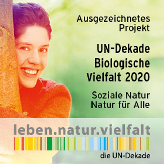 Bild Auszeichnung UN-Dekade Biologische Vielfalt