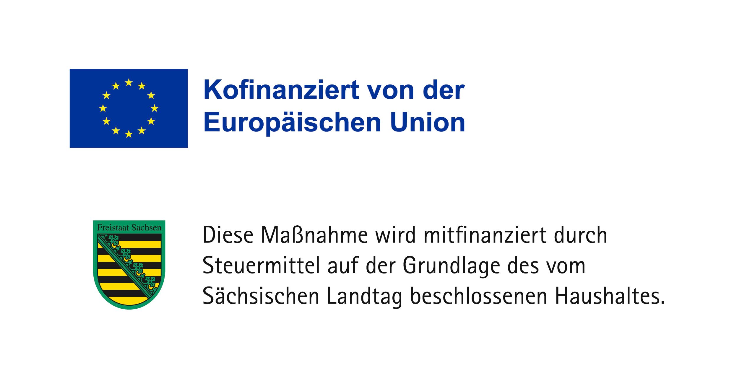 Logo Kofinanzierung Europäische Union hoch