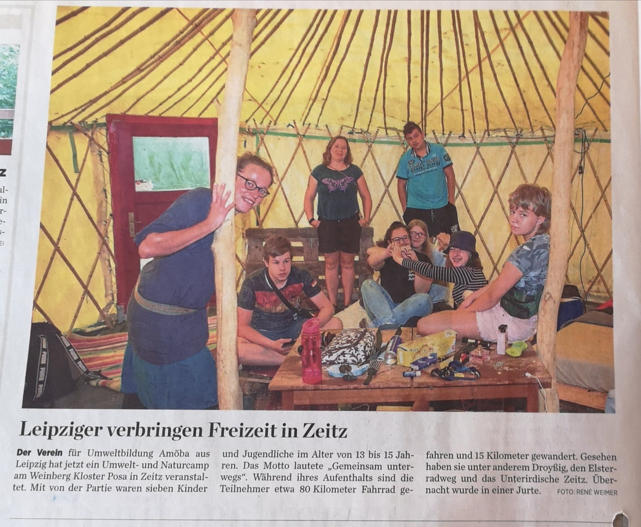 Amöba beim Sächsischen Mitmachfonds 2020
